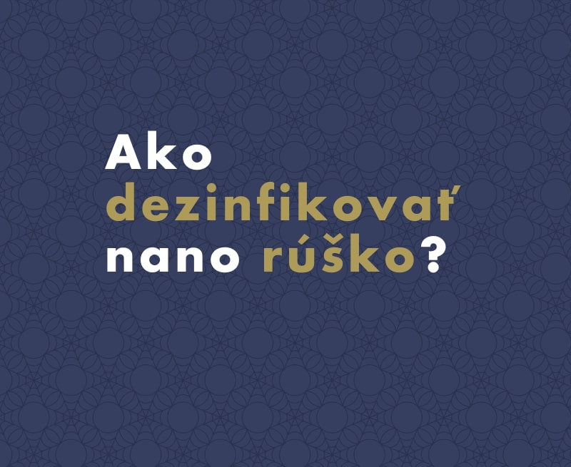 Ako dezinfikovať rúško