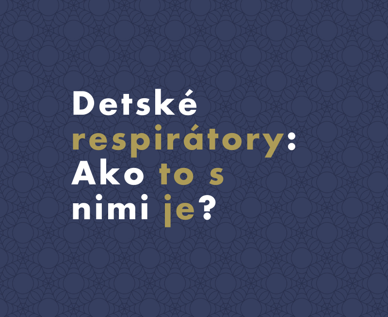 Detské respirátory: ako to s nimi je?