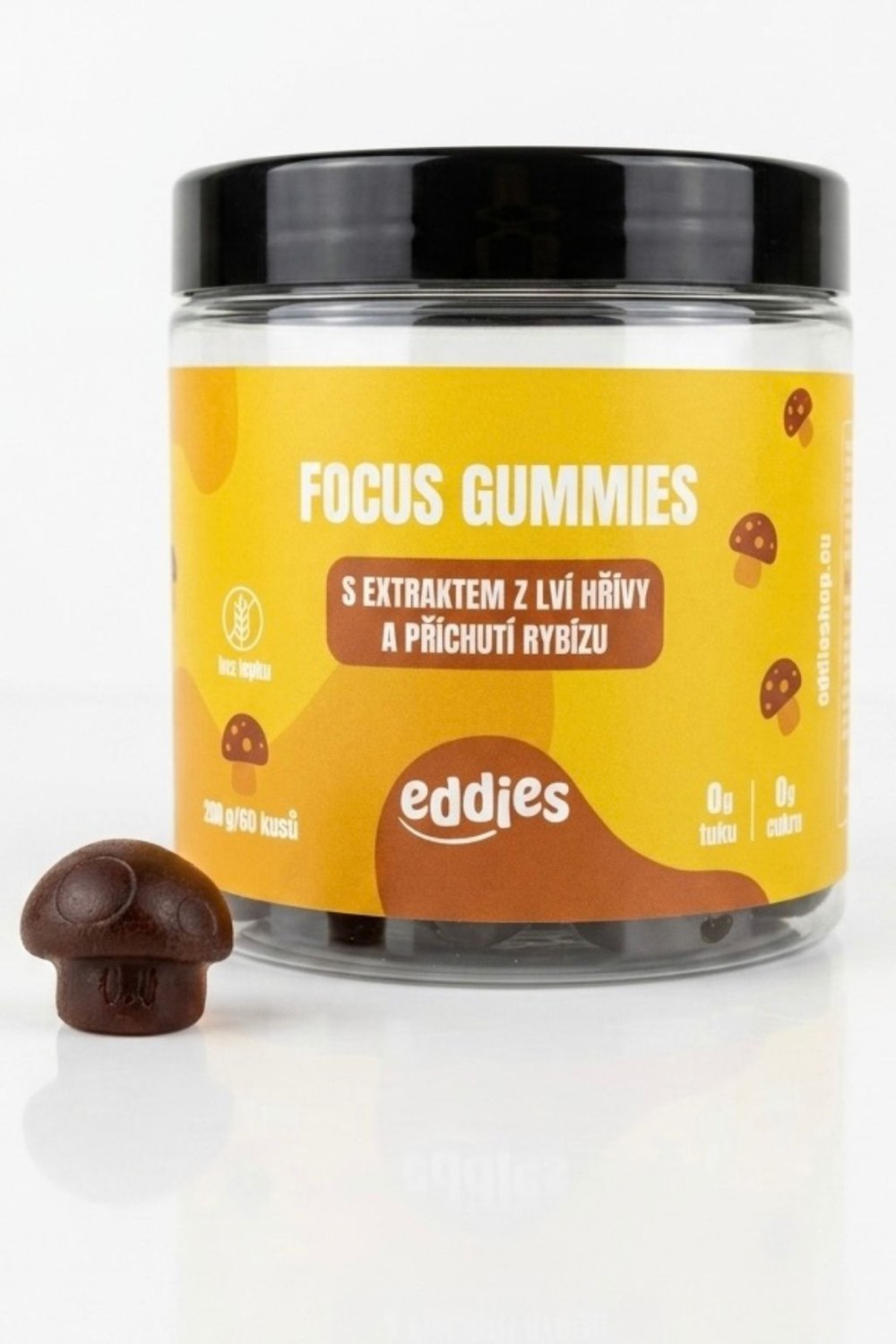 Eddies Focus gumídky s extraktem z lví hřívy